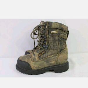 LaCrosse 500 GM Size 1 M Youth Camouflage Brawny Boots Waterproof Mossy Oak.